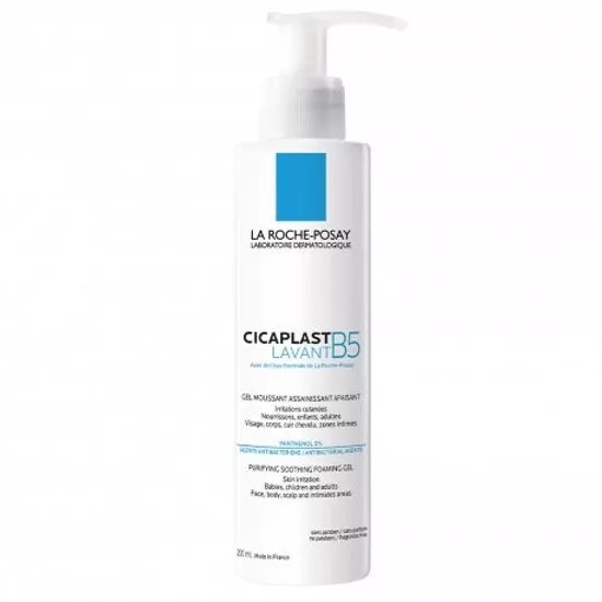 LA ROCHE POSAY CICAPLAST B5 - Gel Lavant Moussant Assainissant Apaisant, 200ml