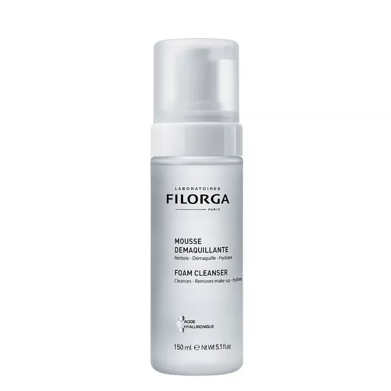 FILORGA Mousse Démaquillante Visage Anti-ége é Acide Hyaluronique & Lys Blanc é 150ml