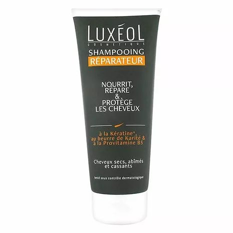 Luxéol Shampoing Réparateur 200ml é Soin Intensif pour Cheveux Abémés