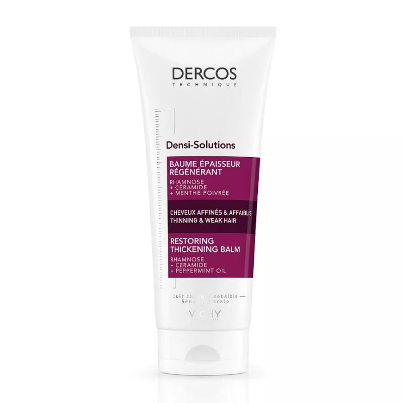 VICHY DERCOS Densi-Solutions Baume Epaisseur Régénérant Cheveux Affinés, 200ml