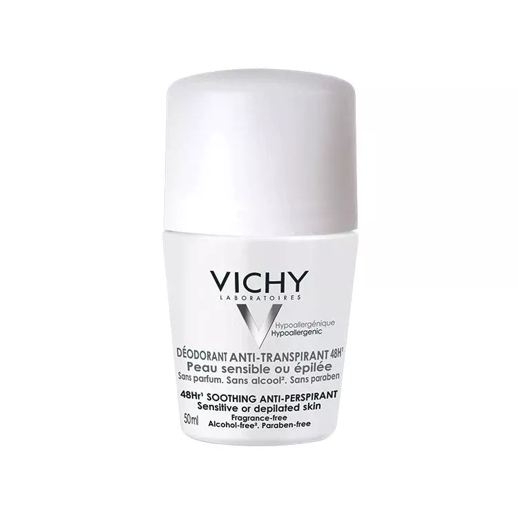 VICHY Deodorant anti transpiration peaux sensibles