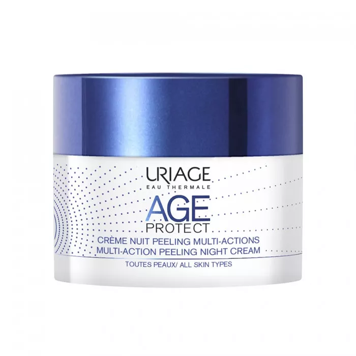Uriage AGE LIFT PEEL - Créme de Nuit Peau Neuve - Tous Types de Peaux, 50ml