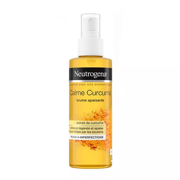 Neutrogena Calme Curcuma : brume apaisante