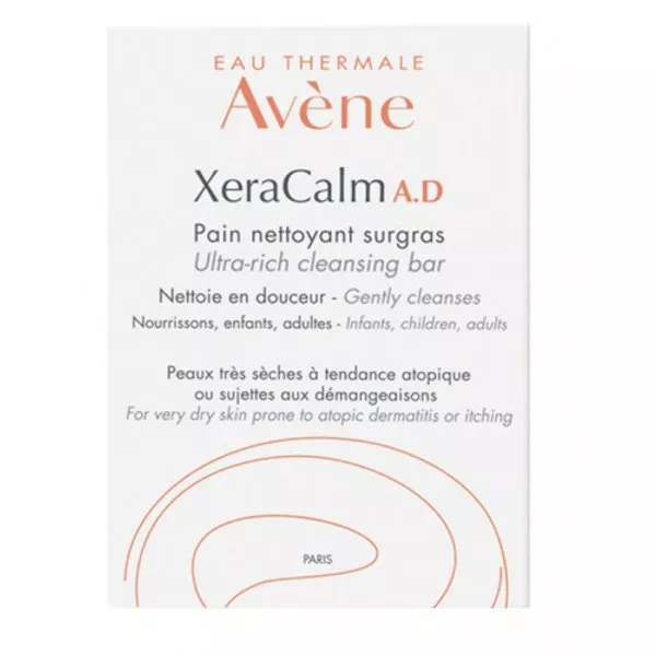 Avéne XERACALM A.D - Pain Nettoyant Surgras - 100g