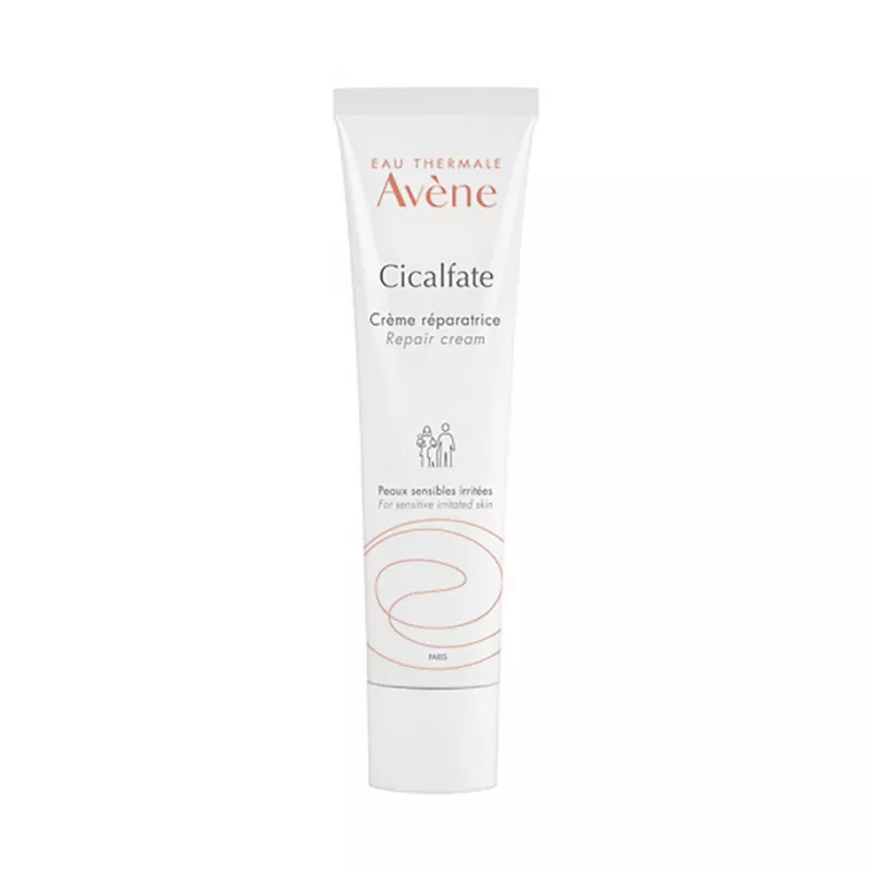 AVéNE CICALFATE+ - Créme Réparatrice Protectrice - Visage et Corps - Peaux Sensibles Irritées, 100ml