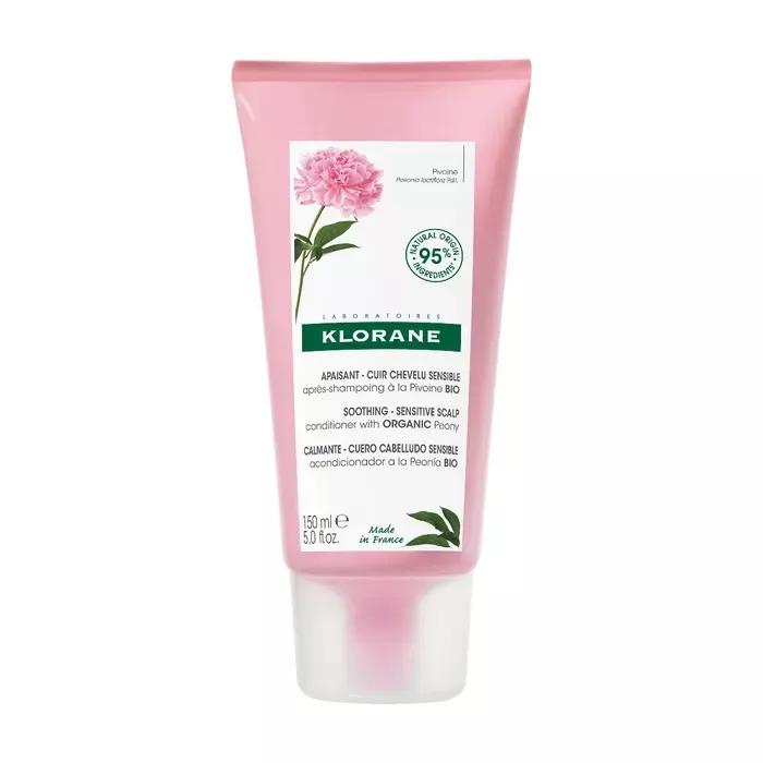 KLORANE PIVOINE BIO - Baume Aprés-Shampooing Apaisante et Anti-Irritant Cheveux
