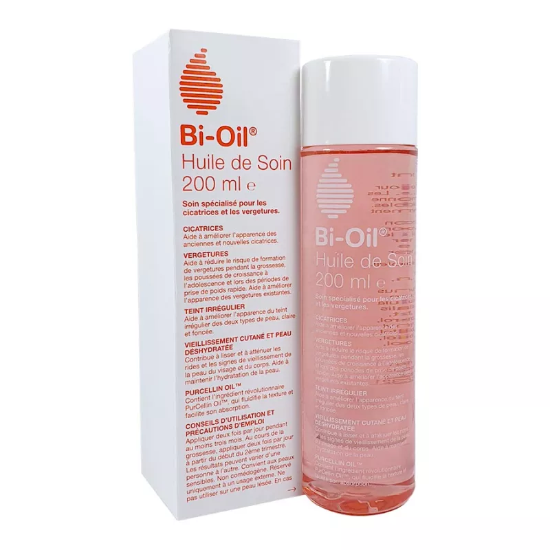 BIO OIL HUILE DE SOIN CICATRICE ET VERGETURE 125ml