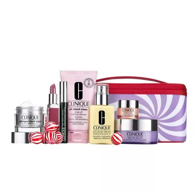 Clinique Blockbuster Coffret é Soins Complets Visage et Maquillage