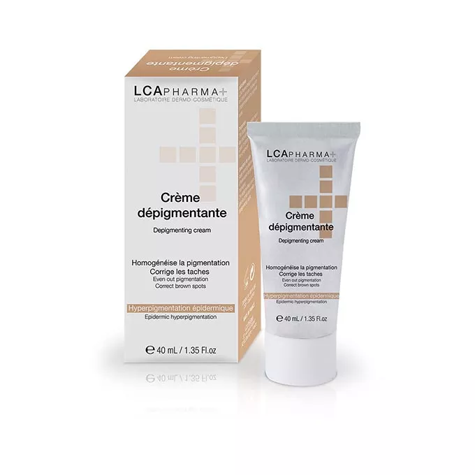 LCA Pharma Créme Dépigmentante Anti-Taches é Unifie et éclaircit le Teint é 40 ml