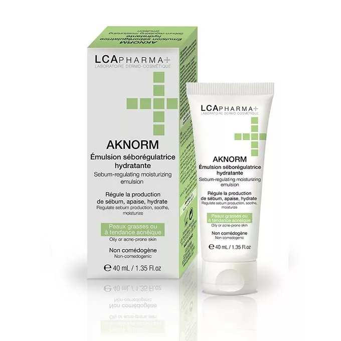 LCA Pharma Emulsion Séborégulatrice é Peaux Grasses é Imperfections é 40ml