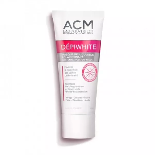ACM Dépiwhite - Masque Pelliculable éclaircissant - Anti-Taches et Hyperpigmentation - 40ml