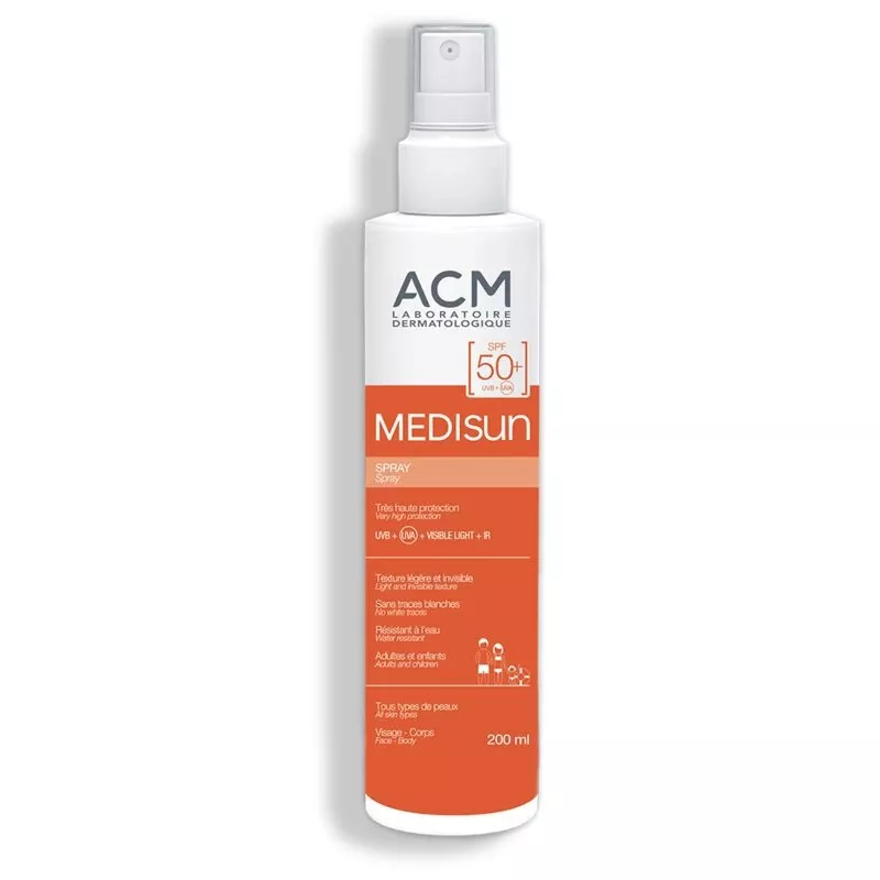 ACM MEDISUN SPRAY - SPF50+ ADULTES ET ENFANTS A PARTIR DE 3 ANS