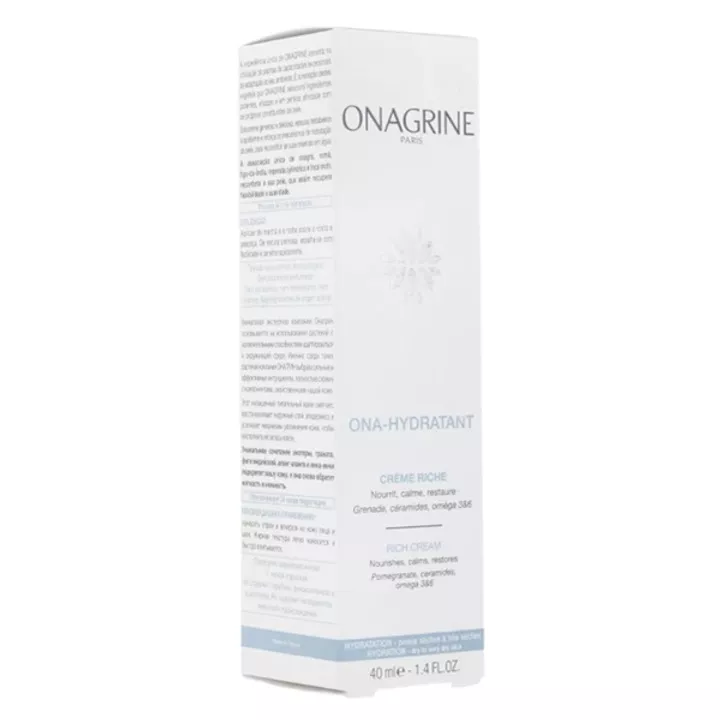 ONAGRINE ONA-HYDRATANT CREME RICHE   40 ML