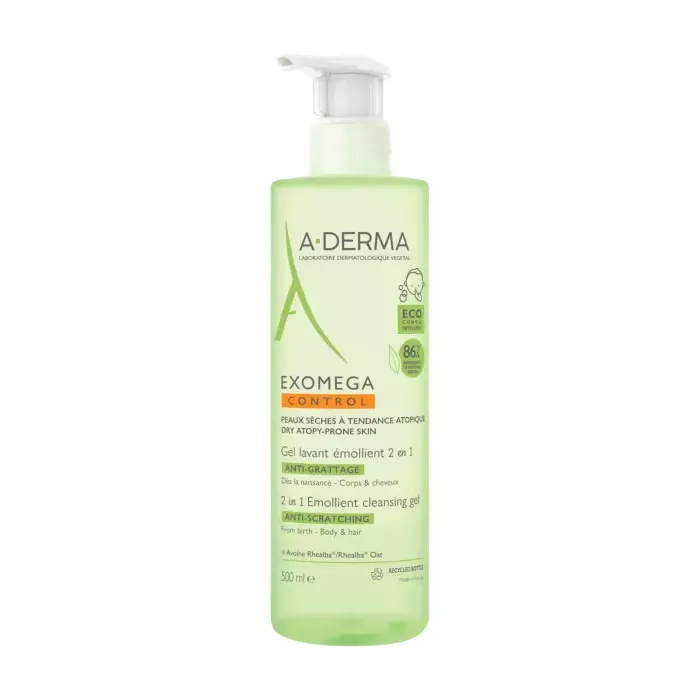 A-DERMA EXOMEGA CONTROL GEL LAVANT