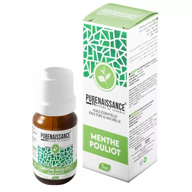 PURENAISSANCE HUILLE ESSENTIELLE DE MENTHE POULIOT 5ML _______ _____