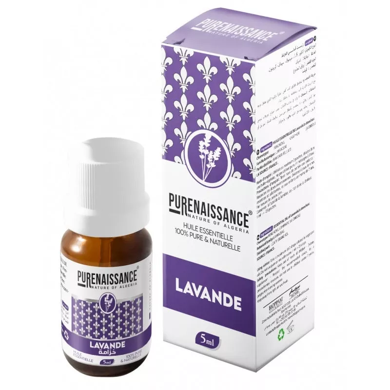 PURENAISSANCE HUILE ESSENTIELLE DE LAVANDE 5ML _______