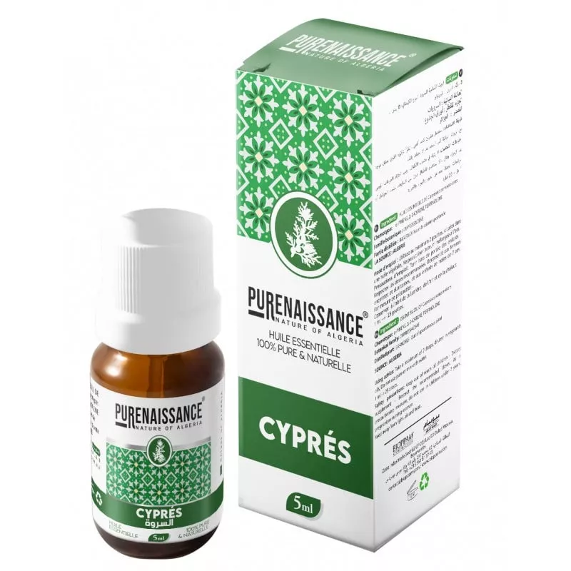 PURENAISSANCE HUILE ESSENTIELLE DE CYPRES 5ML _____