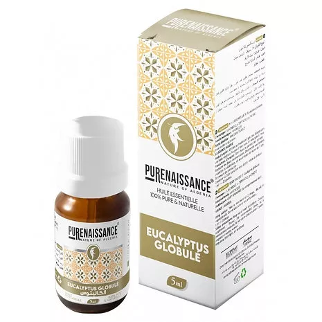 PURENAISSANCE HUILE ESSENTIELLE D'EUCALYPTUS GLOBULUS 5ML _________