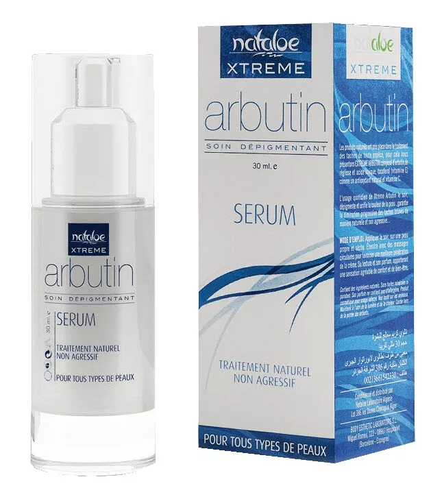 NATALOE Arbutin Sérum Anti-Taches é Unifiant & éclaircissant é 30ml