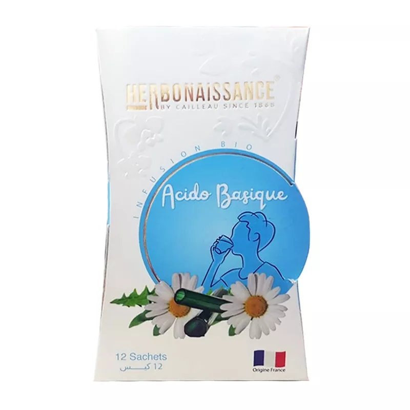 Herbonaissance tisane acido basique b/12 sachets