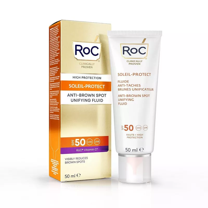 Roc Soleil-Protect Fluide Anti-Taches Brunes Unificateur SPF50 - 50ml