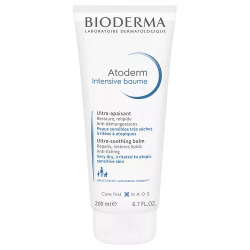 BIODERMA ATODERM - Intensive Baume Ultra-Apaisant - Peaux Sensibles Trés Séches é Atopiques, 200ml