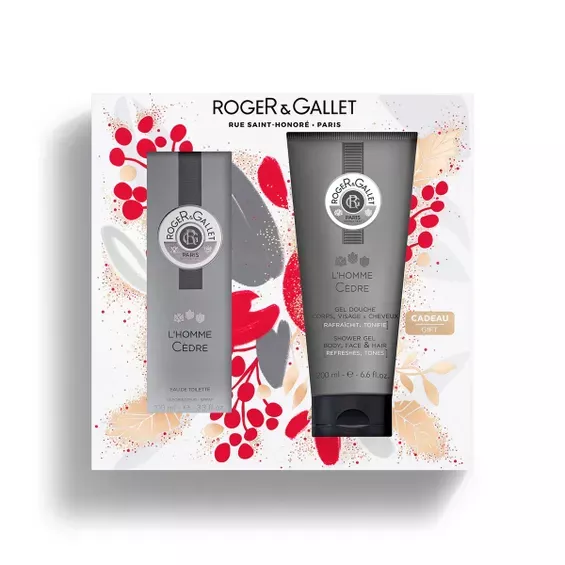 Roger & Gallet Coffret l'Homme Cédre Eau de Toilette 100 ml