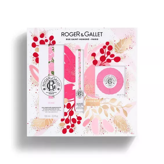 Roger & Gallet Coffret Rose Eau Parfumée Bienfaisante 100 ml