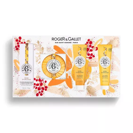 Roger & Gallet Coffret Bois d'Orange Eau Parfumée Bienfaisante 30 ml