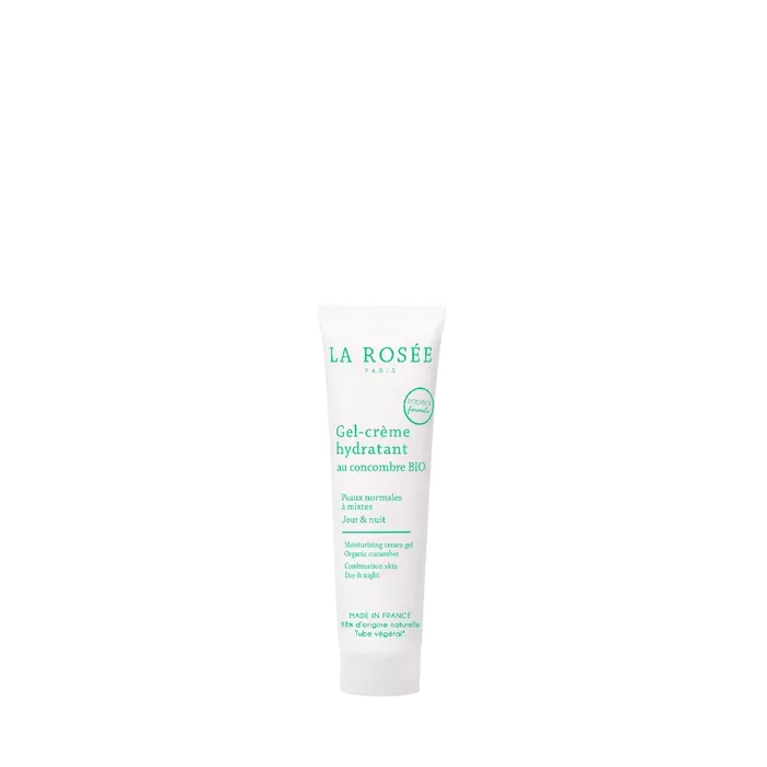 LA ROSéE Gel Créme Hydratant au Concombre Bio - Visage et Cou, 60ml