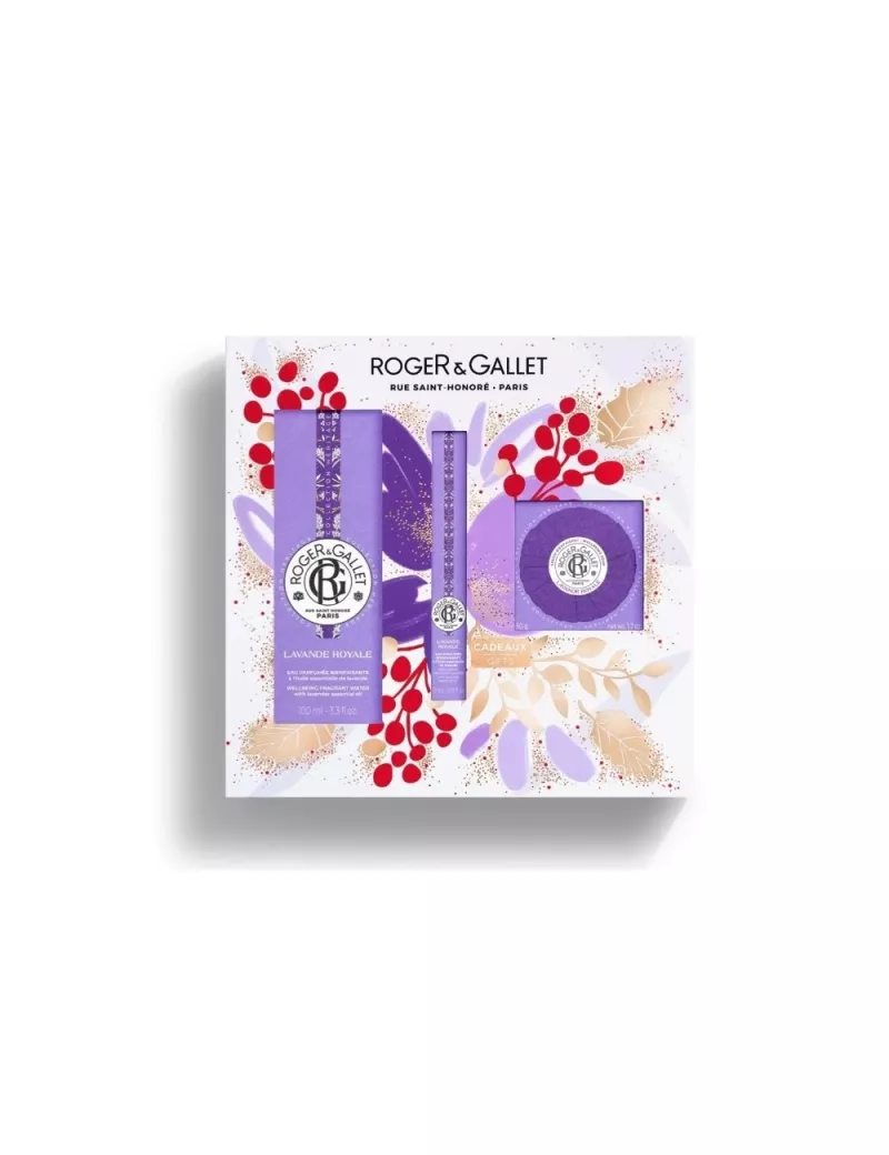 Roger & Gallet Coffret Lavande Royale Eau Parfumée Bienfaisante 100 ml