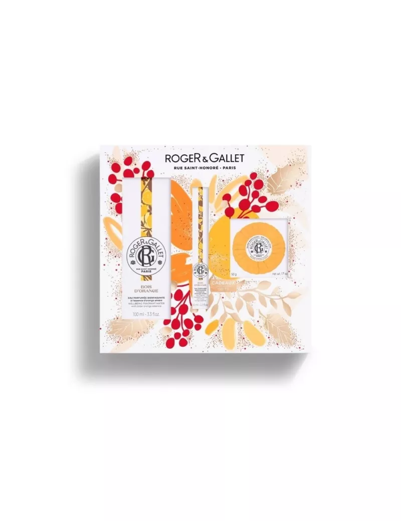Roger & Gallet Coffret Bois d'Orange Eau Parfumée Bienfaisante 100 ml