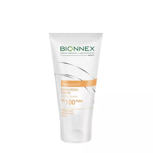 BIONNEX - Preventiva Créme Solaire SPF 100 MAX 50ml - Protection Solaire pour Peaux Sensibles
