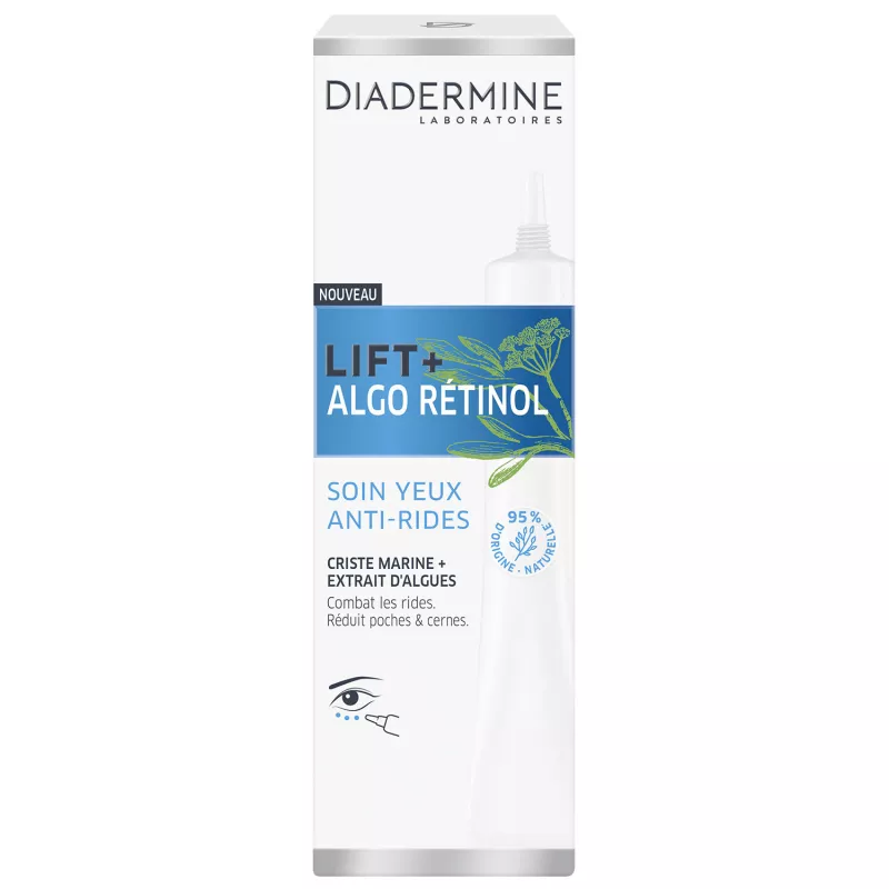 DIADERMINE LIFT+ALGO SOIN YEUX ANTI RIDES -15ML-