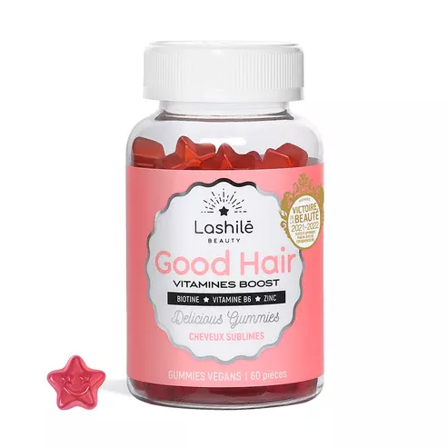 Lashilé Beauty Good Hair Women Anti-Chute Cheveux 60 gummies