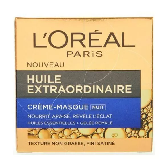 L'Oreal Créme Masque Huile Extraordinaire Nuit 50ml