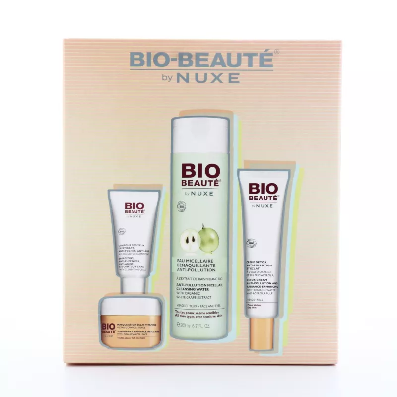 NUXE Coffret Mes Essentiels Détox et Anti-Pollution