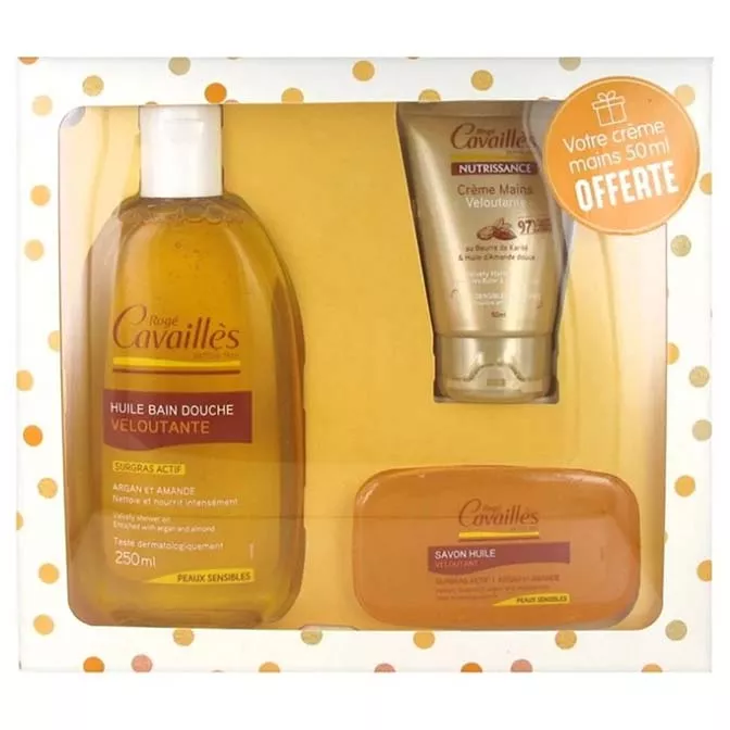 Rogé Cavaillés Coffret Veloutant (CREME MAIN OFFERTE)