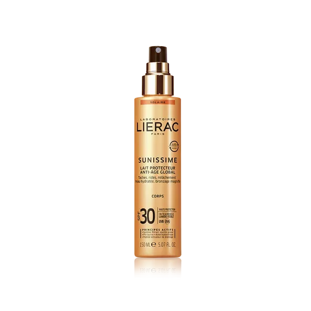 Lierac Sunissime Lait Protecteur SPF30 é Protection Solaire Anti-ége & Hydratation