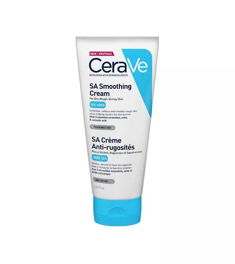CeraVe SA Créme Anti-Rugosités - Hydrate et Exfolie, 177ml