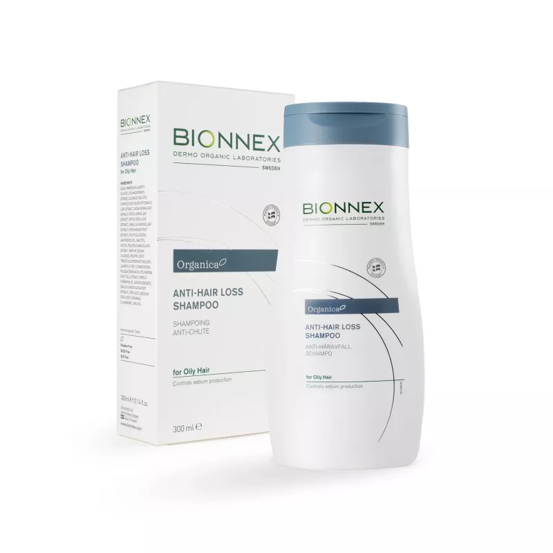 BIONNEX organica shampoing anti-chute pour cheveux gras 300ml