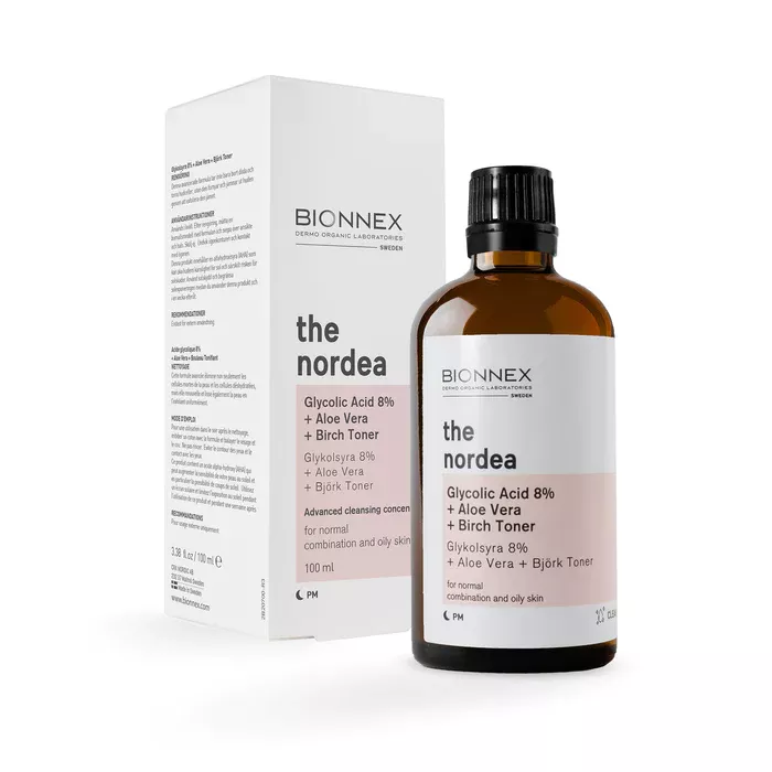 BIONNEX the nordea , ACIDE GLYCOLIQUE 8% + ALOE VERA + BIRCH TONIQUE