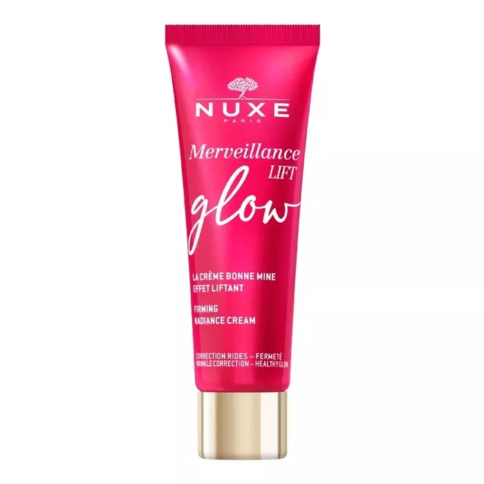 NUXE MERVEILLANCE LIFT GLOW - La Créme Bonne Mine Effet Liftant - Visage - Tous Types de Peaux, 50ml