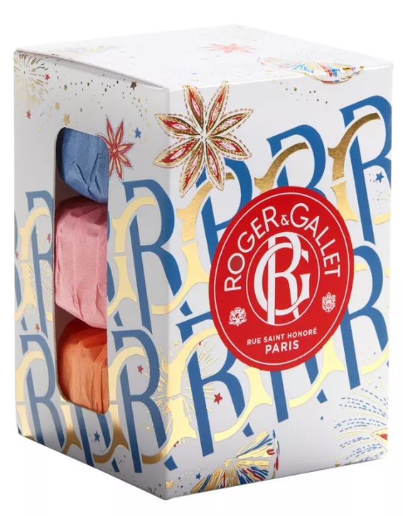 Roger & Gallet Coffret Héritage é 3 Savons Parfumés Solides