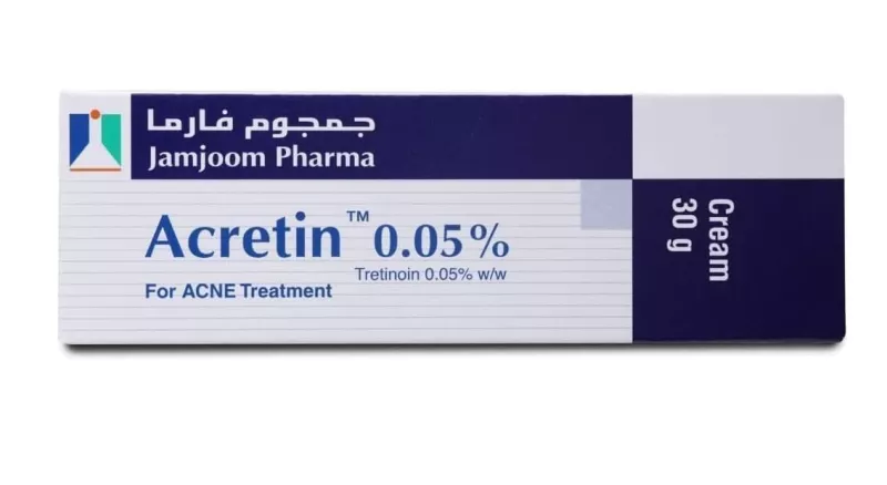 Acretin 0.05% Créme pour le Traitement de l'Acné