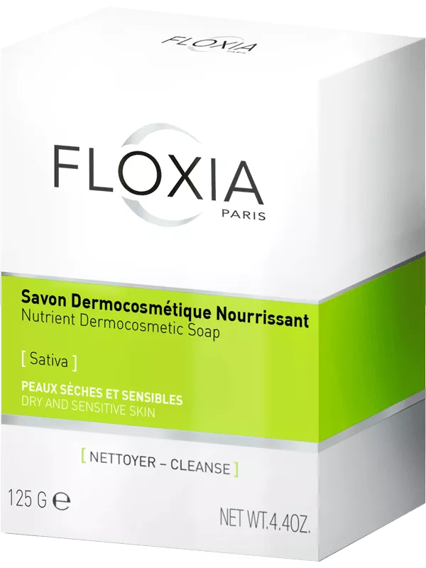 FLOXIA Savon Dermocosmétique Nourrissant é 125 grammes