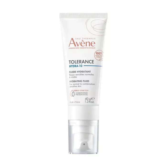 AVéNE TOLERANCE HYDRA-10 - Créme Hydratante - Visage - Peaux Sensibles normales é mixtes, 40ml