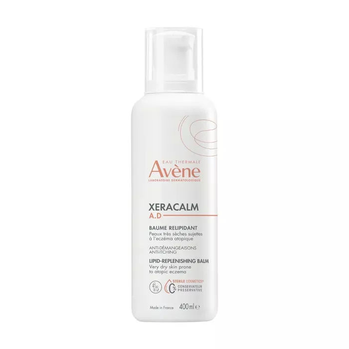 Avéne XERACALM A.D Baume Relipidant 400ml - Corps pour Peaux Trés Séches é Tendance Atopique