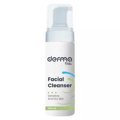 Derma Pella Facial Cleanser - Nettoyant Doux pour Peaux Sensibles et Séches
