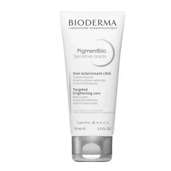 Bioderma Pigmentbio Sensitive Areas - Soin éclaircissant Ciblé pour Zones Sensibles, 75ml